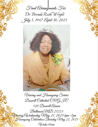 Dr. Brenda R. Wright Obituary